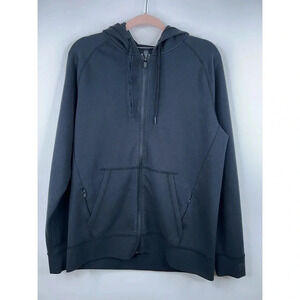 Ten Thousand Midweight Tech Hoodie Full Zip Black Size Medium